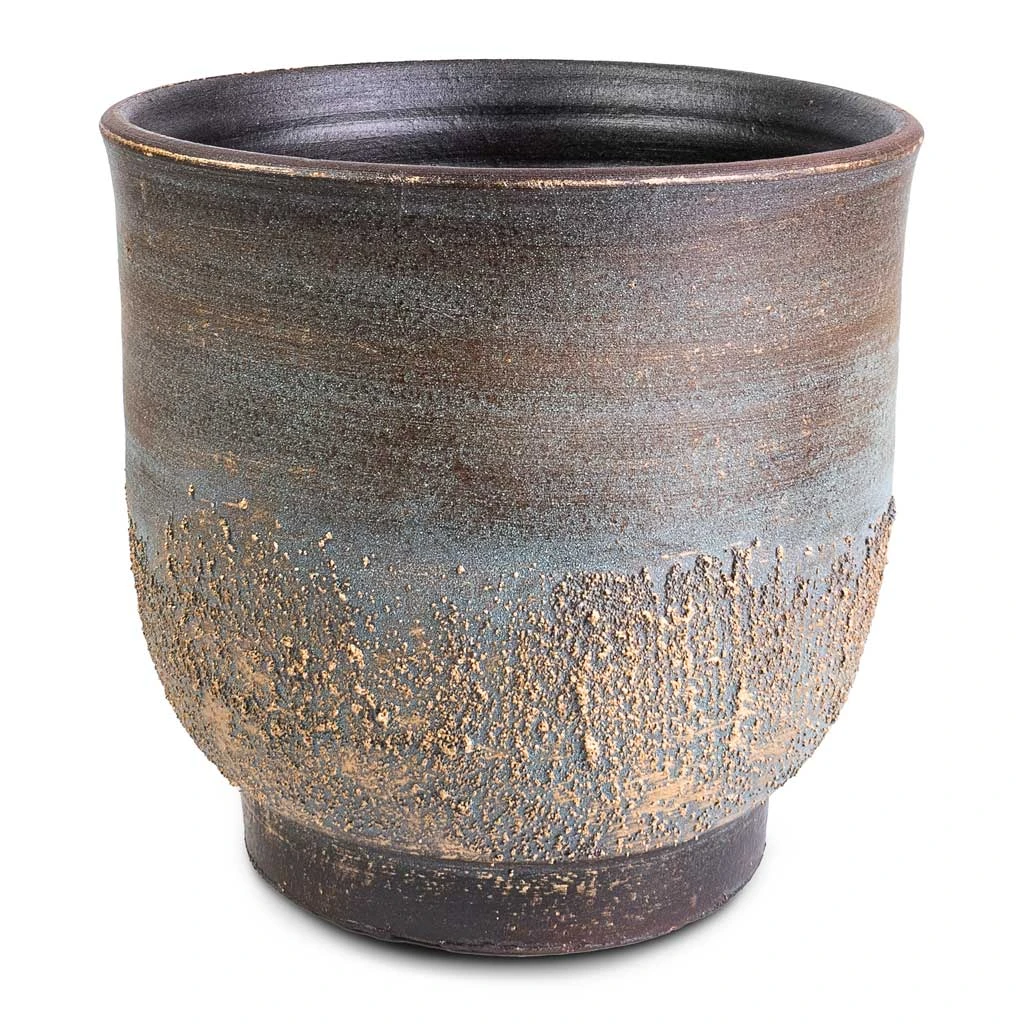 Aico Plant Pot - Shiny Blue 5 Aico Plant Pot - Shiny Blue - Image 5