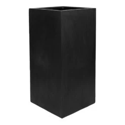 Bouvy Natural Planter - Black -Garden Potted Plant Shop Bouvy Natural Planter Black 40x40x80cm