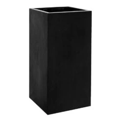 Bouvy Natural Planter - Black -Garden Potted Plant Shop Bouvy Natural Planter Black 50x50x100cm