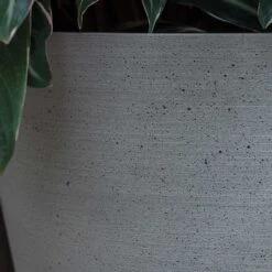 Bucket Refined Planter - Clouded Grey 9 Bucket Refined Planter - Clouded Grey -Garden Potted Plant Shop Bucket Refined Planter Clouded Grey Textured Sandstone