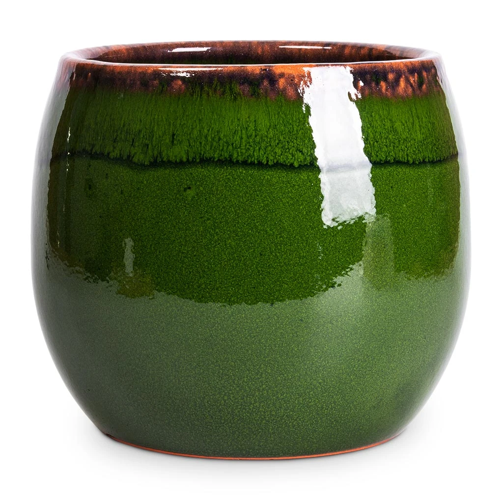 Charlotte Plant Pot - Green 9 Charlotte Plant Pot - Green - Image 9