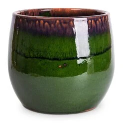 Charlotte Plant Pot - Green 30 Charlotte Plant Pot - Green -Garden Potted Plant Shop Charlotte Plant Pot Green 23x20cm