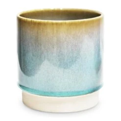Copenhagen Plant Pot - Aqua 18 Copenhagen Plant Pot - Aqua -Garden Potted Plant Shop Copenhagen Plant Pot Aqua 18.5 x 19.5cm