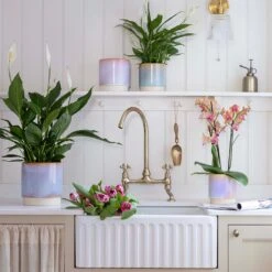 Copenhagen Plant Pot - Pink -Garden Potted Plant Shop Copenhagen Plant Pot Pink 13.5 x 14cm