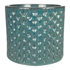 Dion Planters - Set Of 3 - Ocean Blue -Garden Potted Plant Shop Dion Planter Ocean Blue