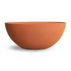 Dorant Refined Oval Plant Bowl - Canyon Orange -Garden Potted Plant Shop Dorant Refined Oval Plant Bowl Canyon Orange 32x13.5x12.5cm