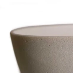 Dorant Refined Oval Plant Bowl - Natural White -Garden Potted Plant Shop Dorant Refined Oval Plant Bowl Natural White Close