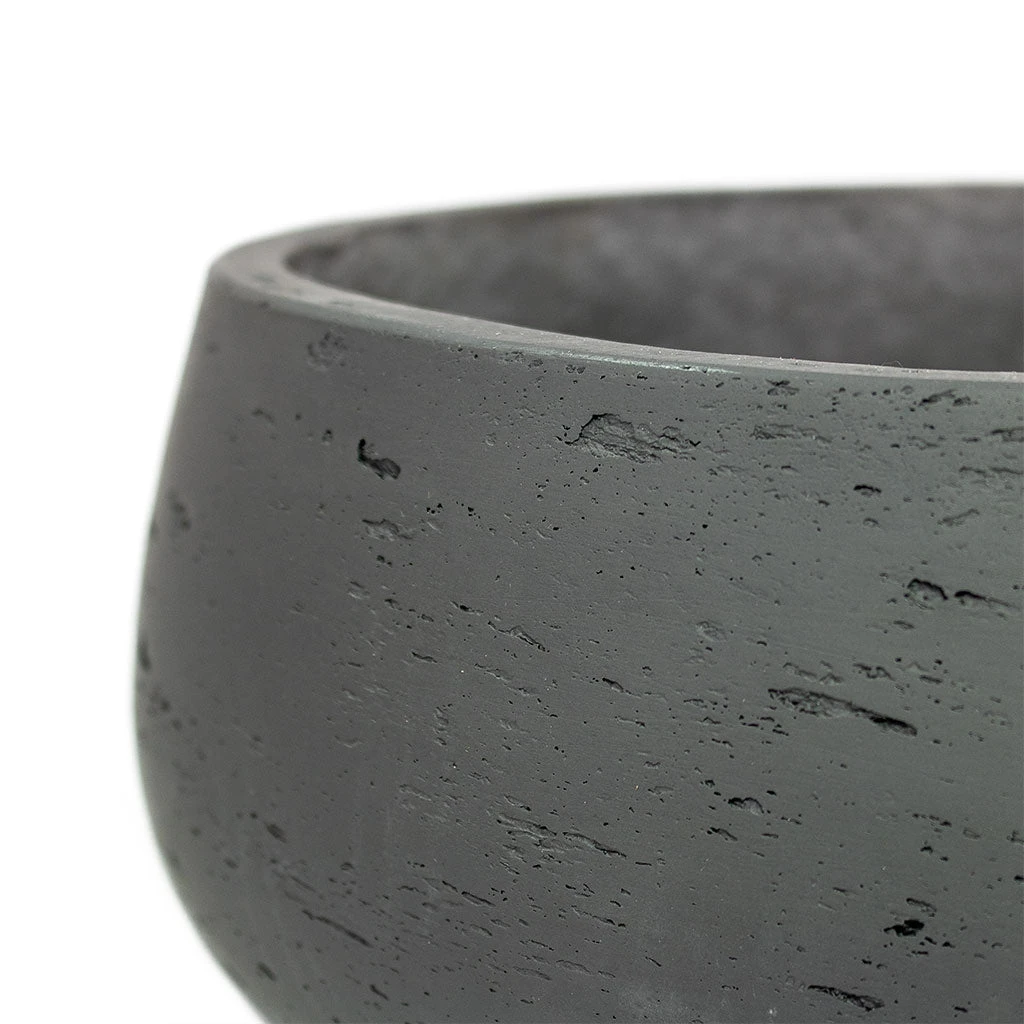 Eileen Plant Bowl - Black Washed 2 Eileen Plant Bowl - Black Washed - Image 2