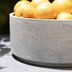 Eli Plant Bowl - Grey Washed -Garden Potted Plant Shop Eli Plant Bowl Grey Washed Fruit