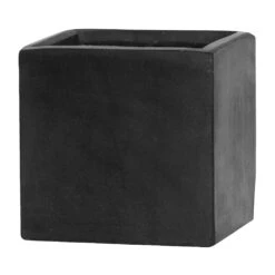 Fleur Natural Planter - Black -Garden Potted Plant Shop Fleur Natural Planter Black 15x15x15cm