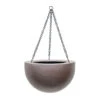 Gradient Hanging Plant Bowl - Matt Coffee