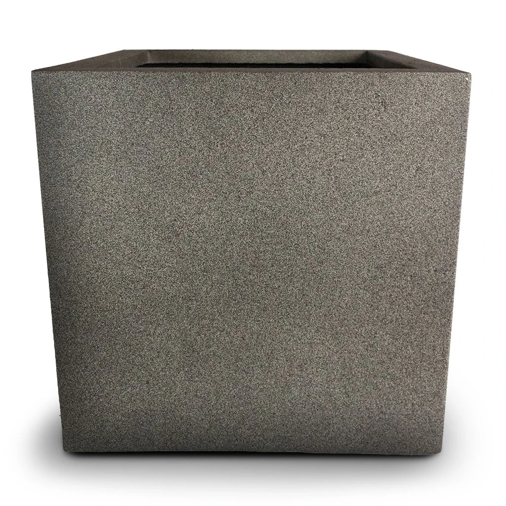 Grigio Cube Planter - Natural Concrete 4 Grigio Cube Planter - Natural Concrete - Image 4