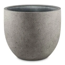 Grigio New Egg Pot Planter - Natural Concrete -Garden Potted Plant Shop Grigio New Egg Pot Planter Natural Concrete 36x31cm