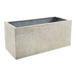Grigio Trough Planter - Antique White Concrete 8 Grigio Trough Planter - Antique White Concrete -Garden Potted Plant Shop Grigio Trough Planter Antique White Concrete Medium