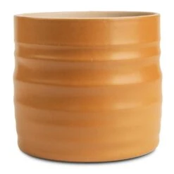 Hadleigh Plant Pot - Amber -Garden Potted Plant Shop Hadleigh Plant Pot Amber 14x13cm
