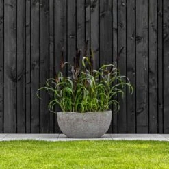 Hunter Mountain Planter - Granite Grey -Garden Potted Plant Shop Hunter Mountain Planter Granite Grey Lifestyle 2
