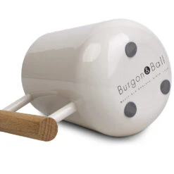 Indoor Watering Can 0.7L - Stone With Beech Handle 9 Indoor Watering Can 0.7L - Stone With Beech Handle -Garden Potted Plant Shop Indoor Watering Can 0.7L Stone with Beech Handle 3