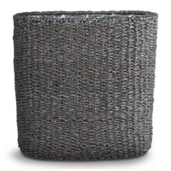 Isaac Plant Baskets - Set Of 3 - Oval - Black -Garden Potted Plant Shop Isaac Plant Baskets Round Black C