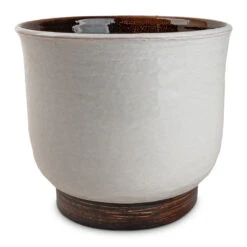 Jayla Plant Pot - White 11 Jayla Plant Pot - White -Garden Potted Plant Shop Jayla Plant Pot White 17x14cm