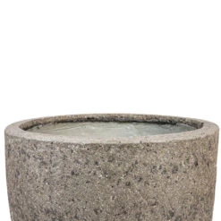Jesslyn Cement & Stone Plant Pot - Granite Grey -Garden Potted Plant Shop Jesslyn Cement Stone Plant Pot Granite Grey 33x29cm 2