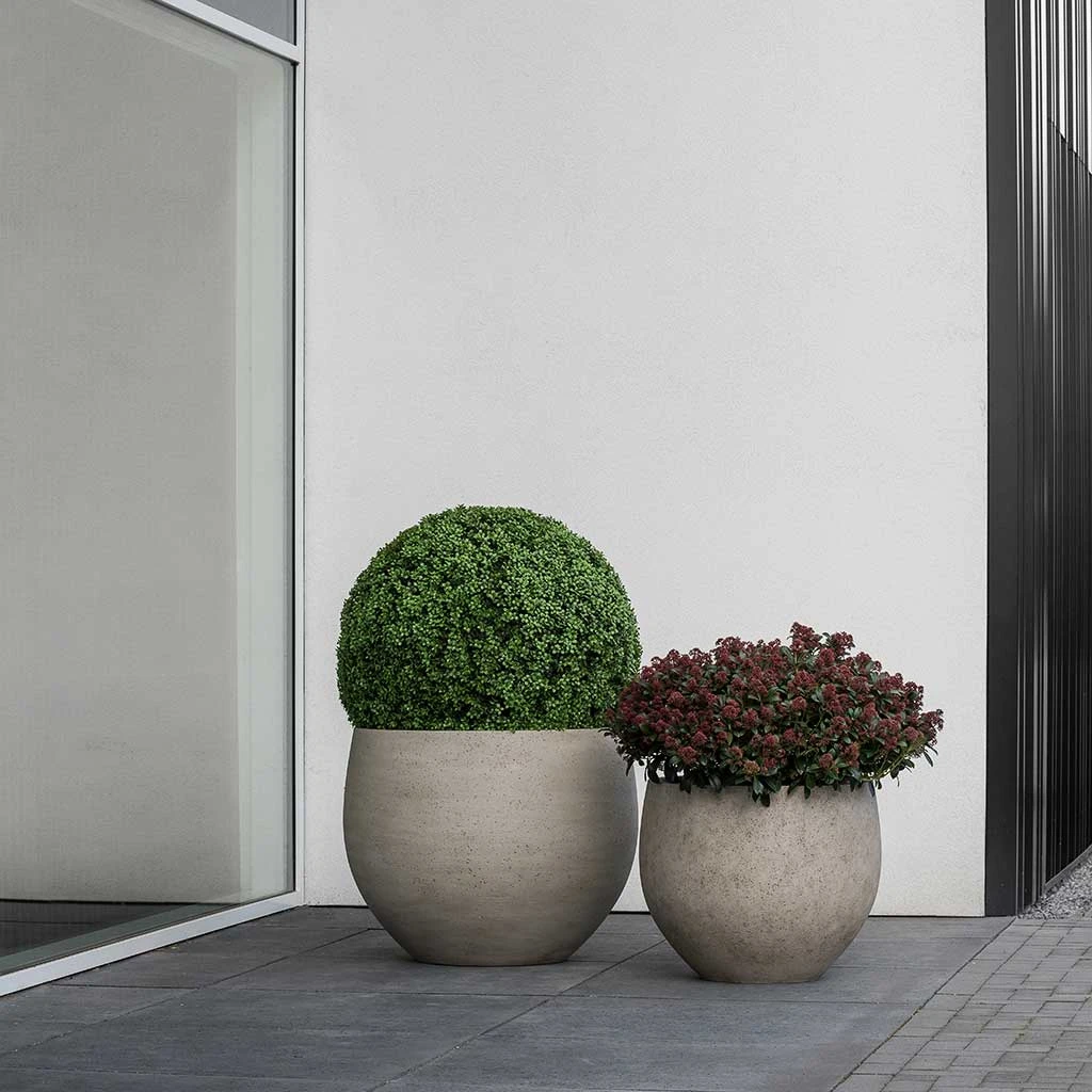 Jumbo Orb Planter - Stone Washed 9 Jumbo Orb Planter - Stone Washed - Image 9