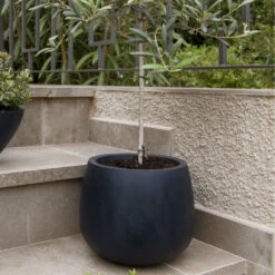 Kevan Natural Planter - Black 10 Kevan Natural Planter - Black -Garden Potted Plant Shop KevanNaturalPlanter Black 1