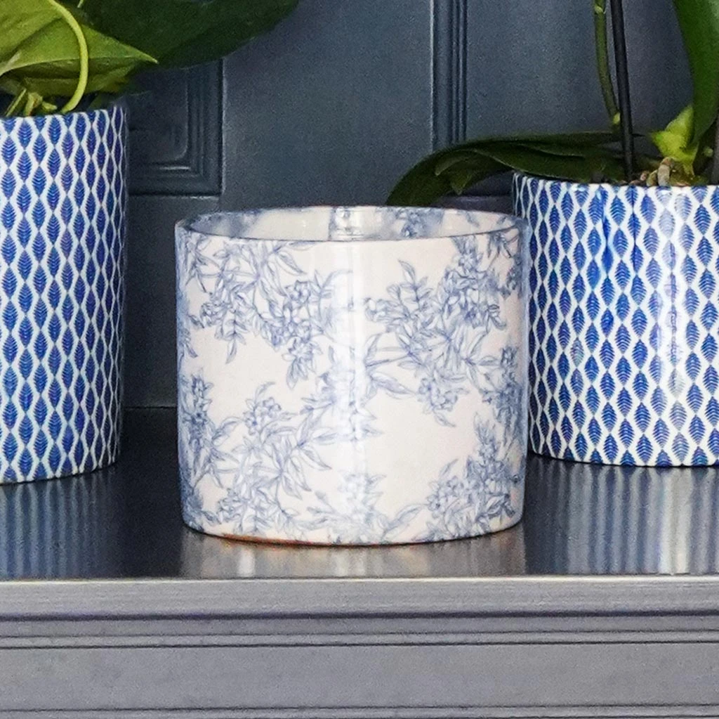 Lazzaro Plant Pot - Vintage Foliage 4 Lazzaro Plant Pot - Vintage Foliage - Image 4