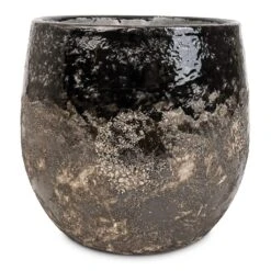 Lindy Plant Pot - Black -Garden Potted Plant Shop Lindy Plant Pot Black 23x20cm