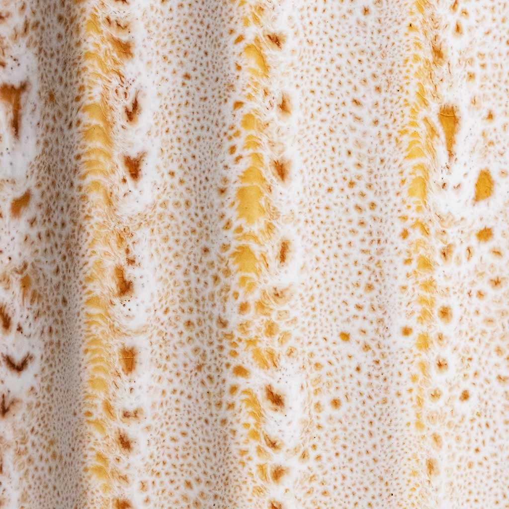 Lugano Scalloped Plant Pot - Mustard 4 Lugano Scalloped Plant Pot - Mustard - Image 4