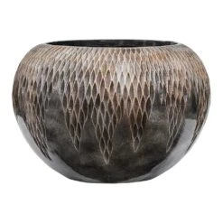 Luxe Lite Comet Globe Planter - Bronze -Garden Potted Plant Shop Luxe Lite Comet Globe Planter Bronze Medium