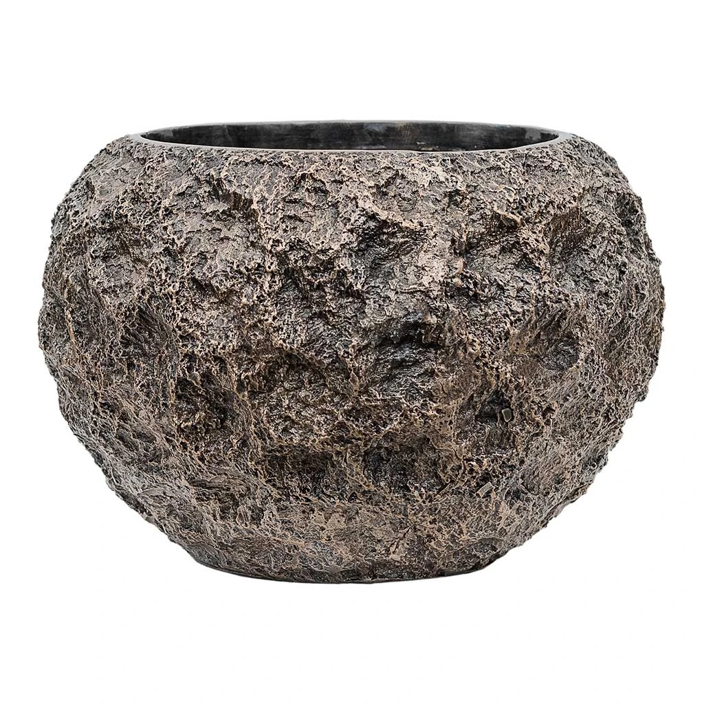 Luxe Lite Moon Globe Planter - Bronze 1 Luxe Lite Moon Globe Planter - Bronze