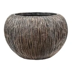 Luxe Lite Waterfall Globe Planter - Bronze 26 Luxe Lite Waterfall Globe Planter - Bronze -Garden Potted Plant Shop Luxe Lite Waterfall Globe Planter Bronze Large