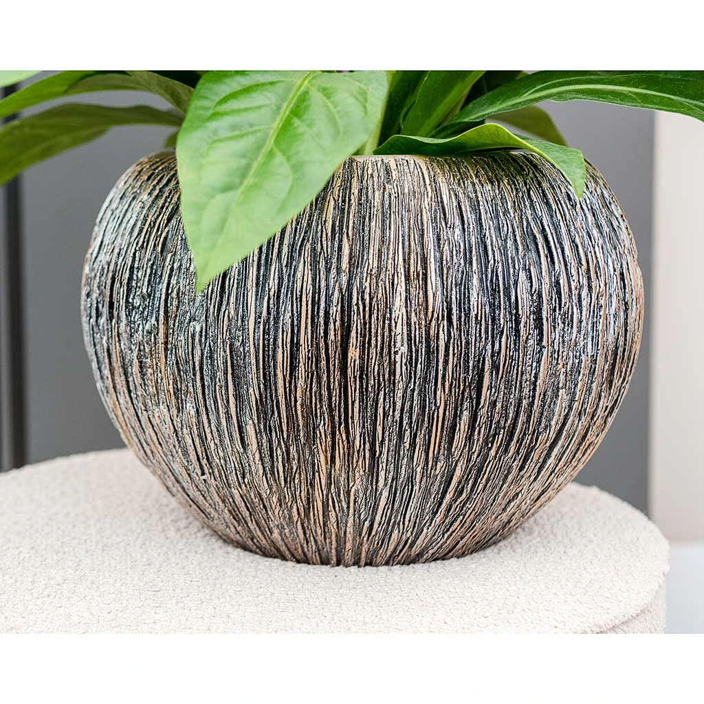 Luxe Lite Waterfall Globe Planter - Bronze 10 Luxe Lite Waterfall Globe Planter - Bronze - Image 10