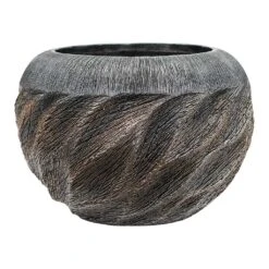 Luxe Lite Wave Globe Planter - Bronze 8 Luxe Lite Wave Globe Planter - Bronze -Garden Potted Plant Shop Luxe Lite Wave Globe Planter Bronze Large