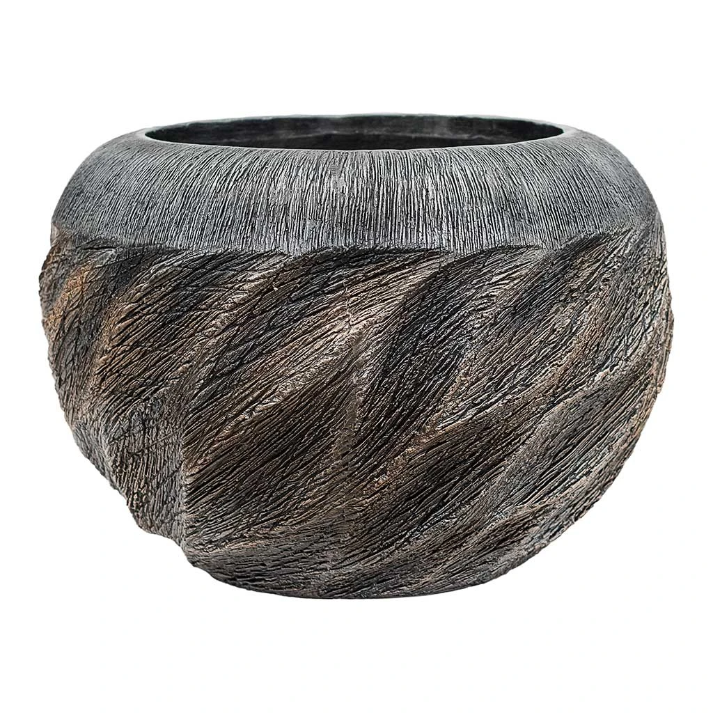 Luxe Lite Wave Globe Planter - Bronze 4 Luxe Lite Wave Globe Planter - Bronze - Image 4