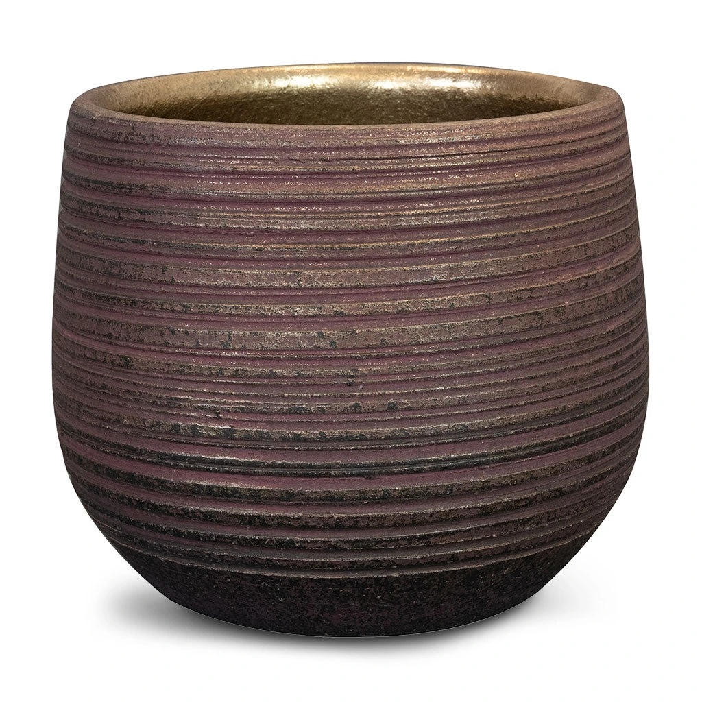 Lydia Plant Pot - Shiny Purple 11 Lydia Plant Pot - Shiny Purple - Image 11