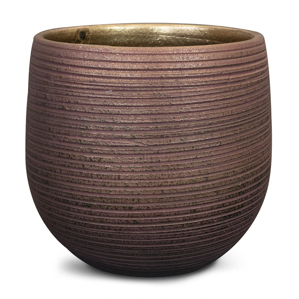 Lydia Plant Pot - Shiny Purple 9 Lydia Plant Pot - Shiny Purple - Image 9