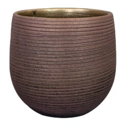 Lydia Plant Pot - Shiny Purple 25 Lydia Plant Pot - Shiny Purple -Garden Potted Plant Shop Lydia Plant Pot Shiny Purple 26x26cm