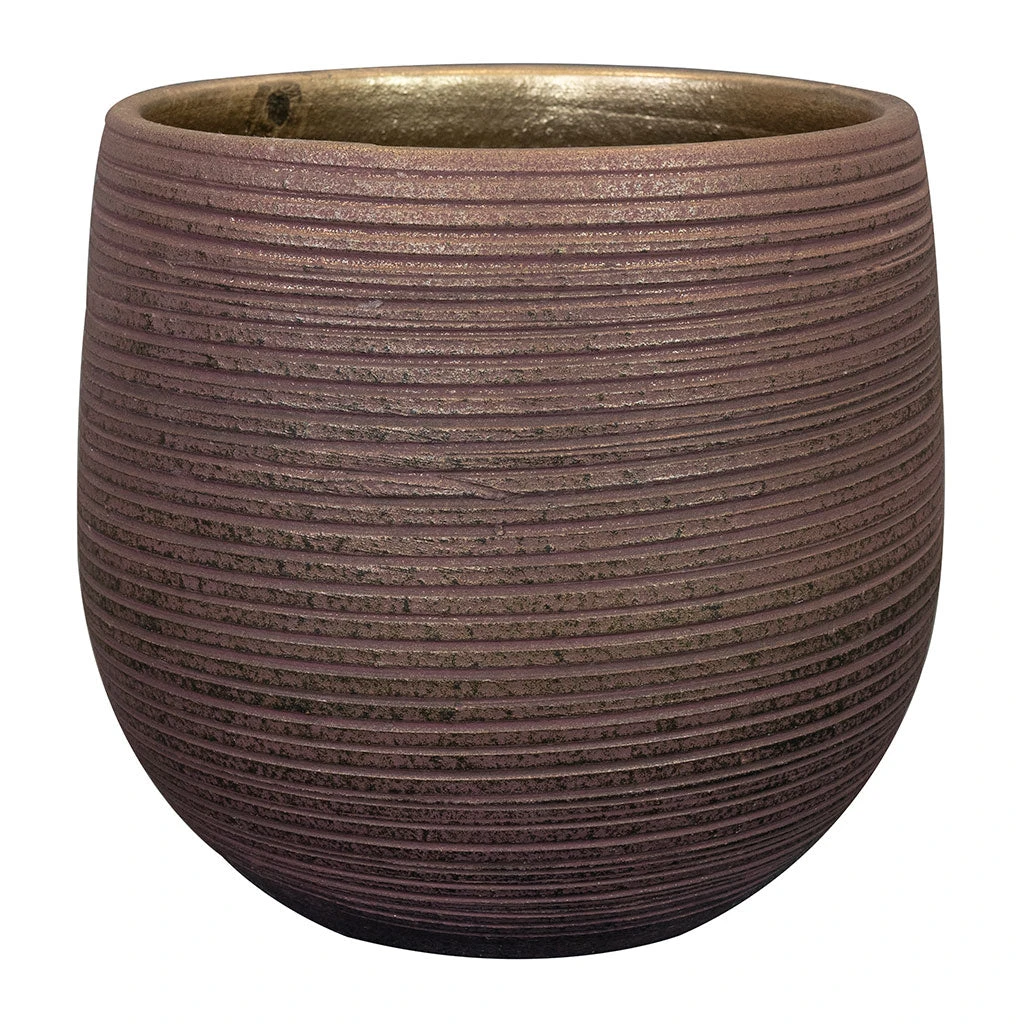 Lydia Plant Pot - Shiny Purple 6 Lydia Plant Pot - Shiny Purple - Image 6