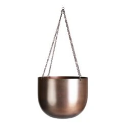 Mayfair Hanging Plant Pot - Mocha -Garden Potted Plant Shop Mayfair Hanging Plant Pot Mocha 21x16cm 2