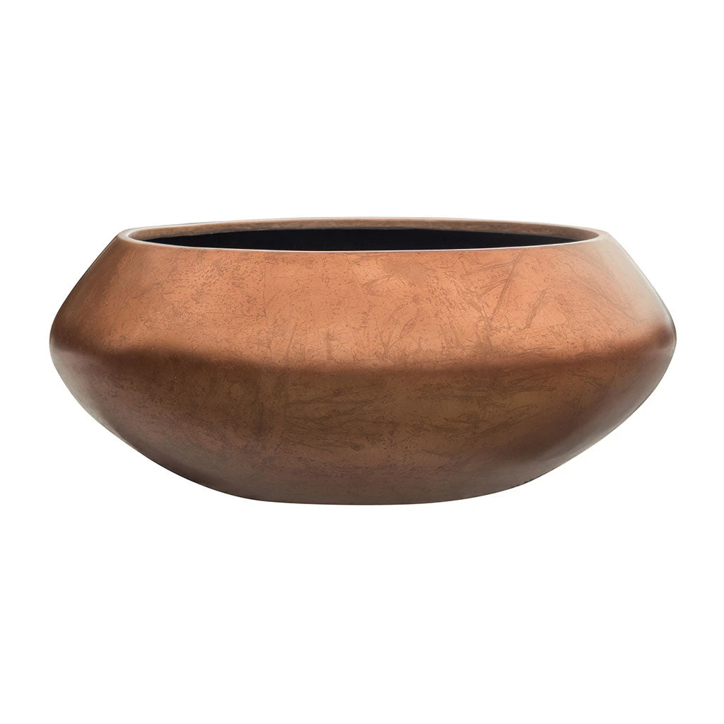 Metallic UFO Plant Bowl - Matt Copper 1 Metallic UFO Plant Bowl - Matt Copper