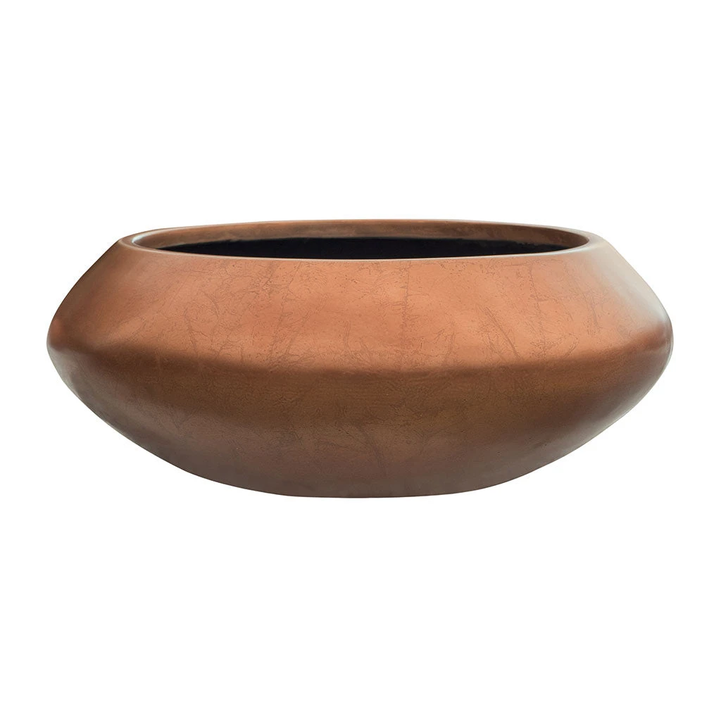 Metallic UFO Plant Bowl - Matt Copper 3 Metallic UFO Plant Bowl - Matt Copper - Image 3