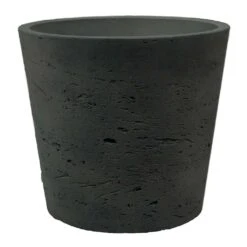 Mini Bucket Plant Pot - Black Washed -Garden Potted Plant Shop Mini Bucket Plant Pot Black Washed Medium