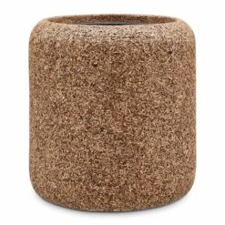 Naturescast Cylinder Planter - Natural -Garden Potted Plant Shop Naturescast Cylinder Planter Natural 38x40cm