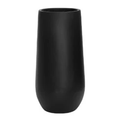 Nax Natural Tall Planter - Black -Garden Potted Plant Shop Nax Natural Planter Black 33.5x70cm
