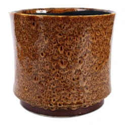 Nolan Plant Pot - Caramel -Garden Potted Plant Shop Nolan Plant Pot Caramel 23x21cm