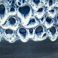 Ocean Glaze Plant Bowl - Sapphire 8 Ocean Glaze Plant Bowl - Sapphire -Garden Potted Plant Shop Ocean Glaze Plant Bowl Sapphire 25 x 12.5cm 4