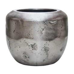 Opus Raw Couple Planter - Silver -Garden Potted Plant Shop Opus Raw Couple Planter Silver 65x53cm