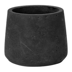 Patt Plant Pot - Black Washed -Garden Potted Plant Shop Patt Plant Pot Black Washed XS
