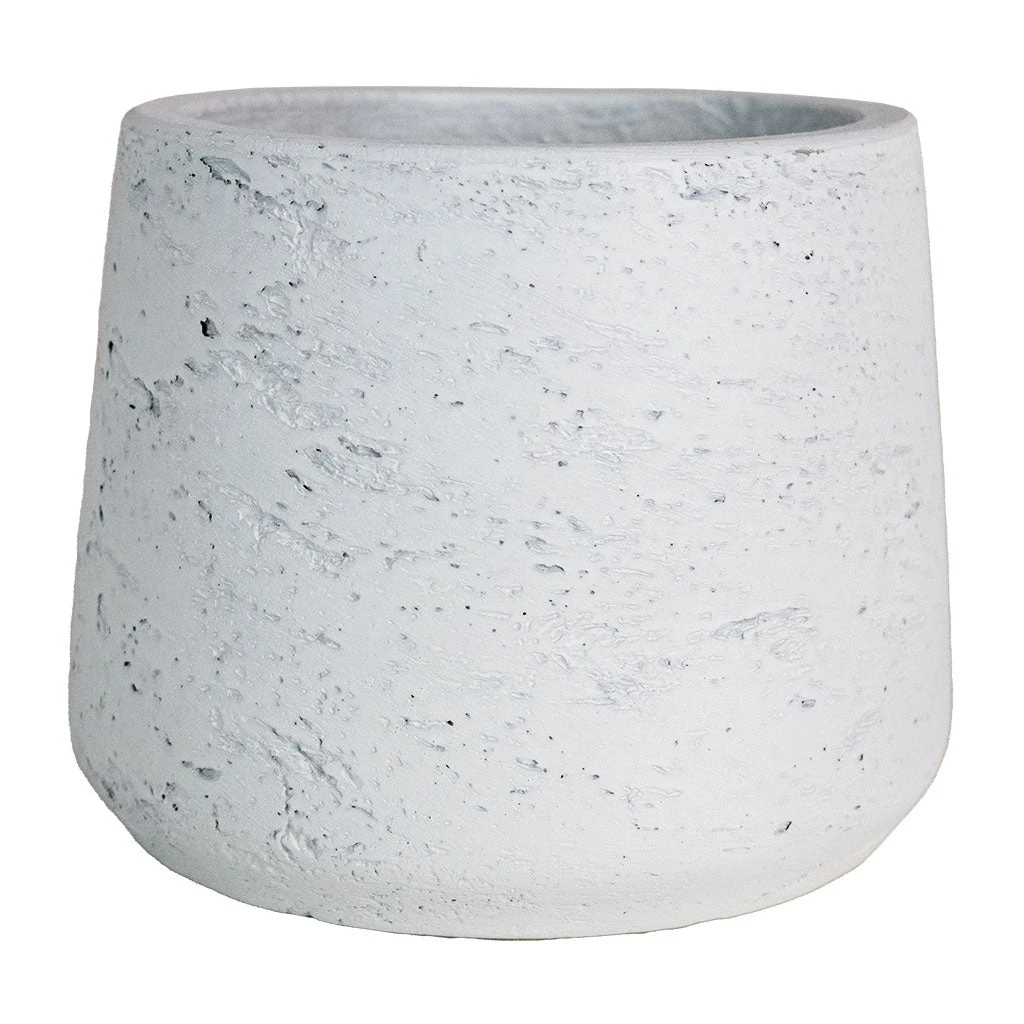 Patt Plant Pot - White Washed 3 Patt Plant Pot - White Washed - Image 3